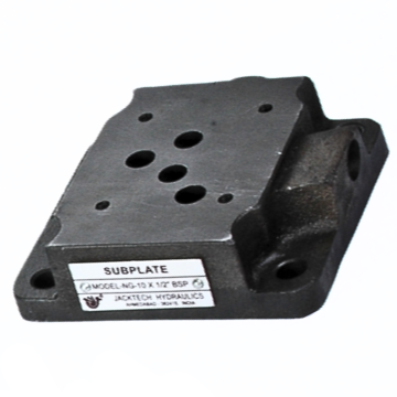 [SPL-NG 10X1/2" BSP-CI] SUB PLATE